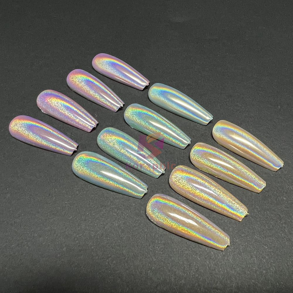 Mirror Holo Chrome Nail Powder Holographic Auto Paint Pigment Coating