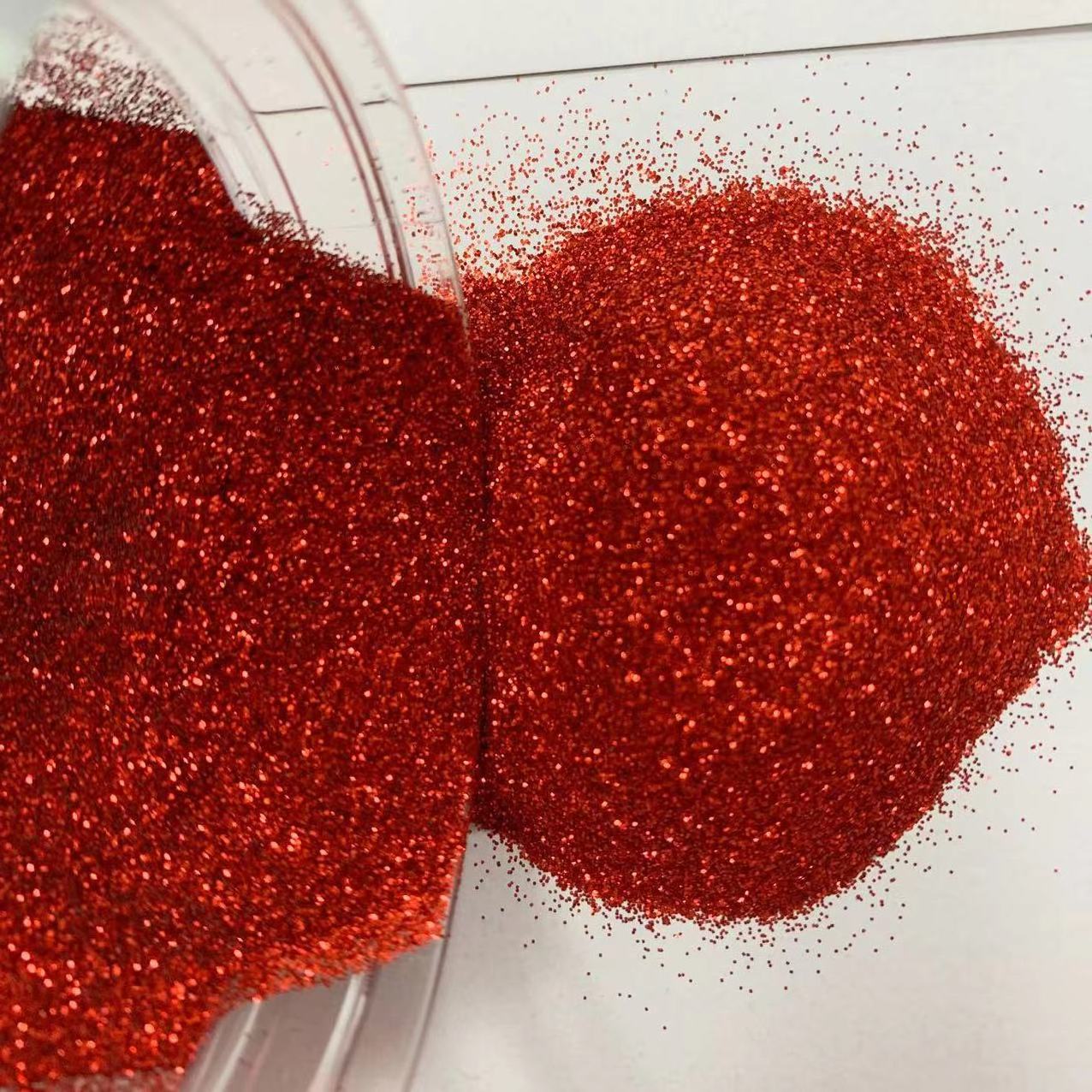 Wholesale Christmas Decoration Biodegradable Holographic Glitter Crafts Epoxy Resin Tumbler Nail Polish Powder Glitter