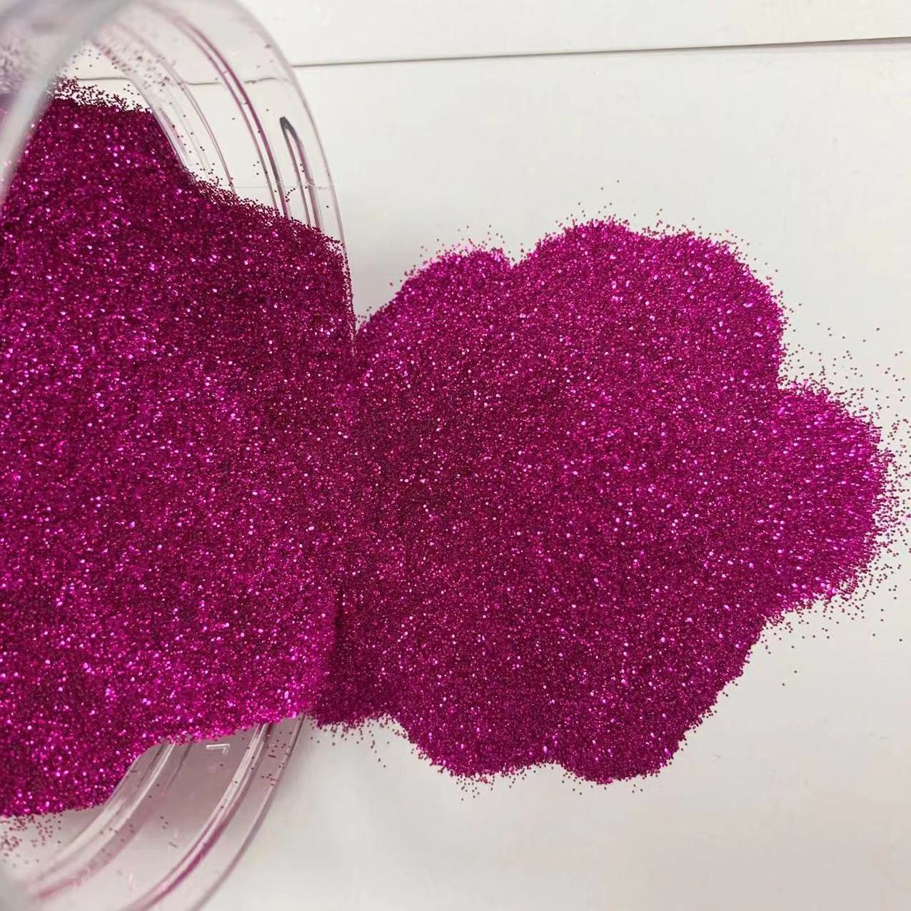 Wholesale Christmas Decoration Biodegradable Holographic Glitter Crafts Epoxy Resin Tumbler Nail Polish Powder Glitter