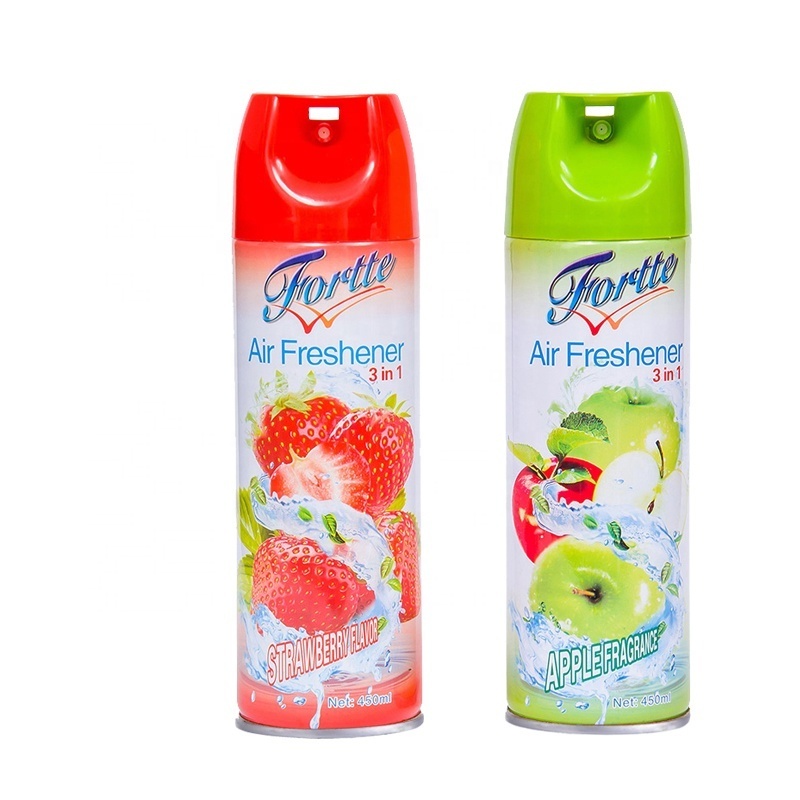 Eco-friendly Feature aerosol air freshener spray deodorant with Different Fragrance 400ML