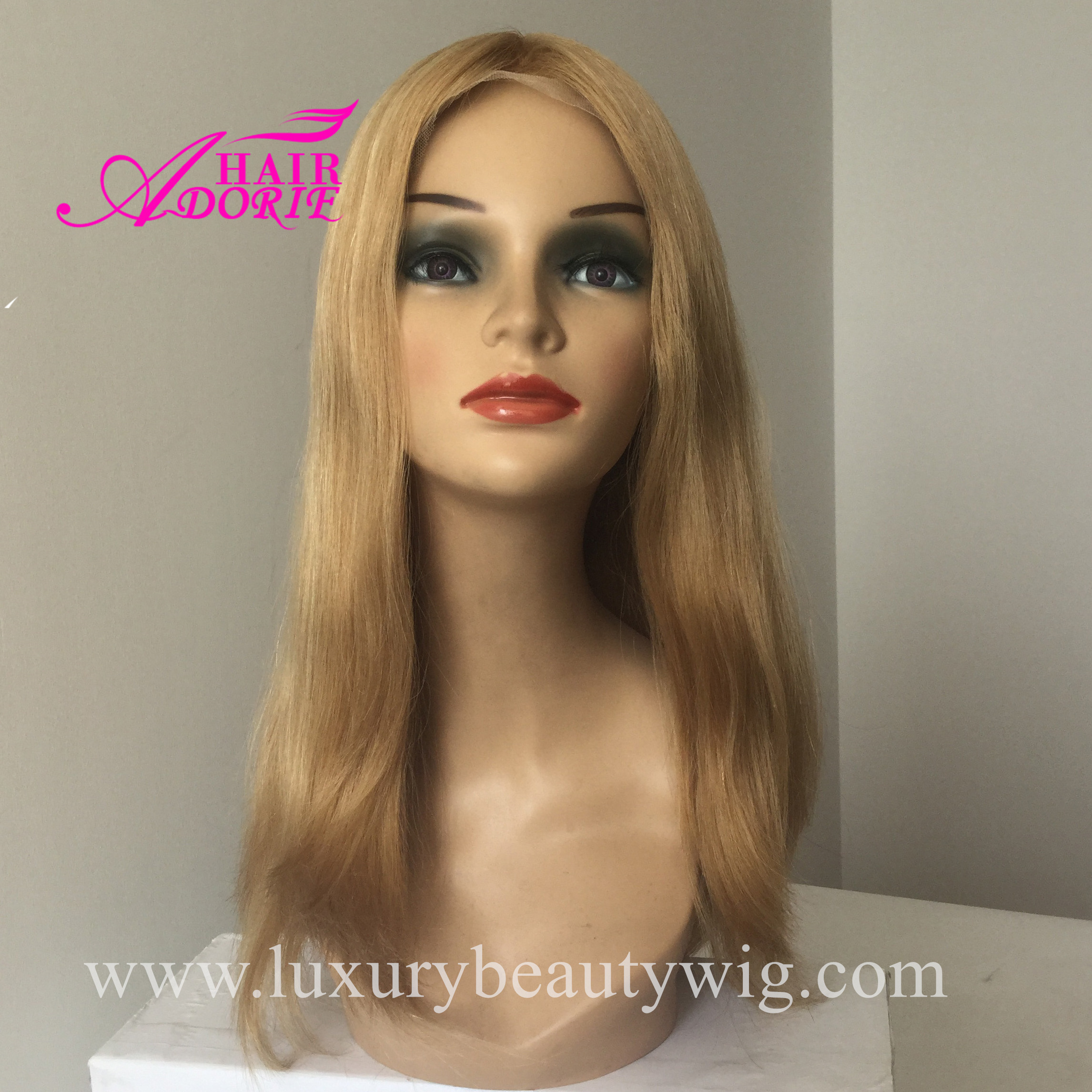 LX110 Silicone Medical For Alopecia Patients Full hand Glueless Human Hair Hand-tied Medical Wig