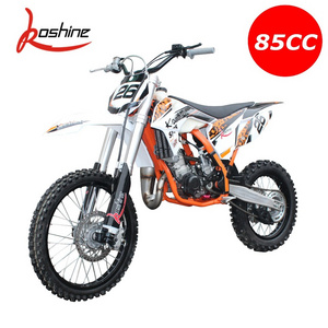 High quality Koshine Motor 85cc 2 stroke water cooled engine Dirt Bike 19 inch XN85