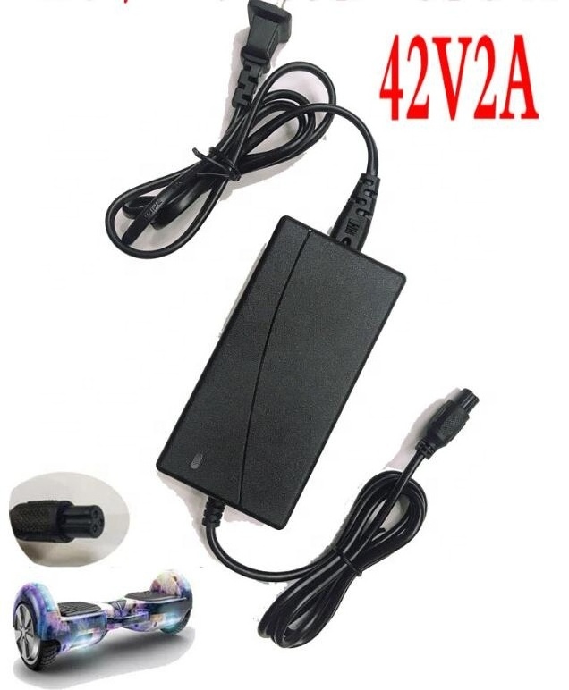 42V2A electric scooter charger for hover board lithium battery charger of 36V hoverboard scooter