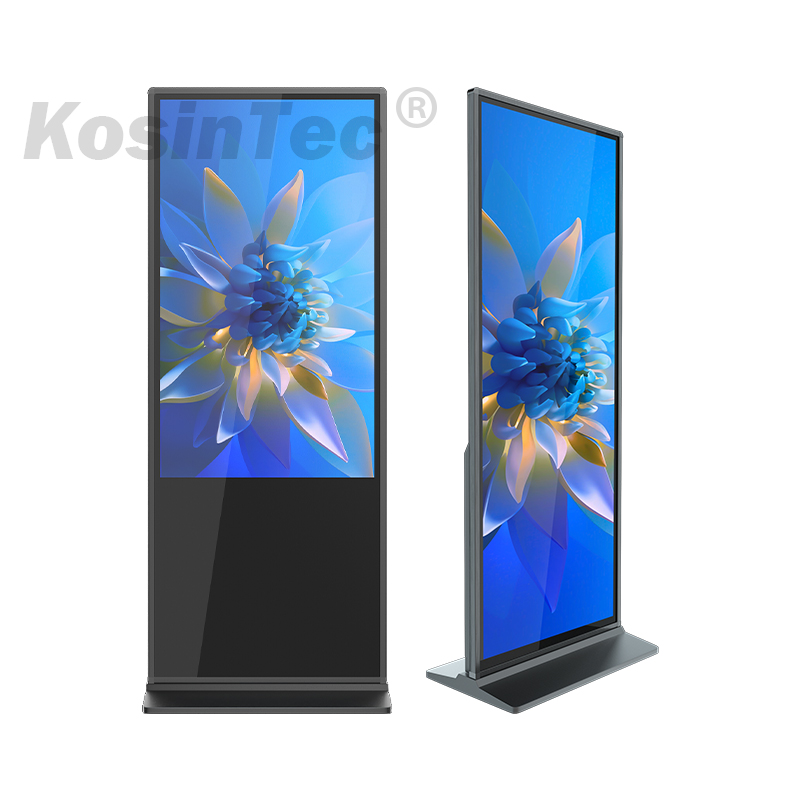 Touch Screen 2K 4K Indoor  Totem 55 Inch Digital Signage Toque El Quiosco Outdoor Digital Signage Kiosk