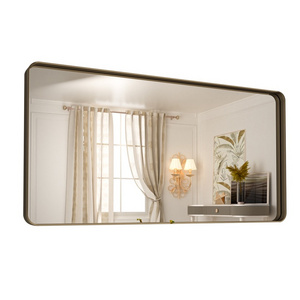 Bathroom hanging mirror with led light Home hotel cosmetic mirror full-length Decoration for wall mirror ceiling