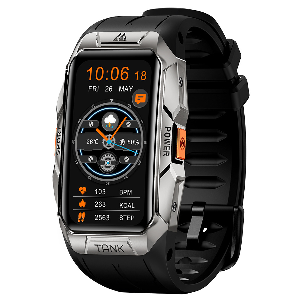 KOSPET TANK X1 Outdoor Rugged Smart Watch Full Metal 70 Sports Modes 1.47