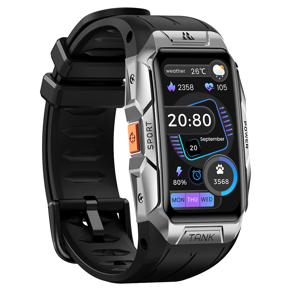 Offical KOSPET TANK X1 Outdoor Rugged Smart Watch 70 Sports Modes 10ATM Waterproof Sport Smart Watch