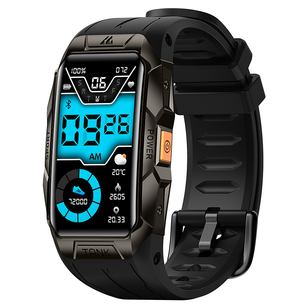 KOSPET TANK X1 Outdoor Rugged Smart Watch Full Metal 70 Sports Modes 1.47