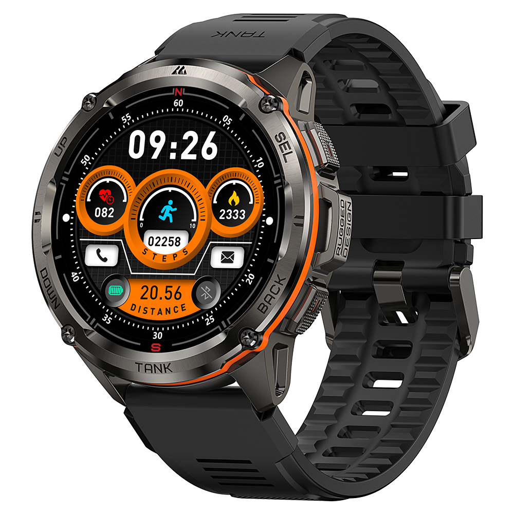 New Arrivals KOSPET TANK T3 ULTRA Men Sport Bracelet 170+ Sport Modes Outdoor GPS Sport Smart Watch