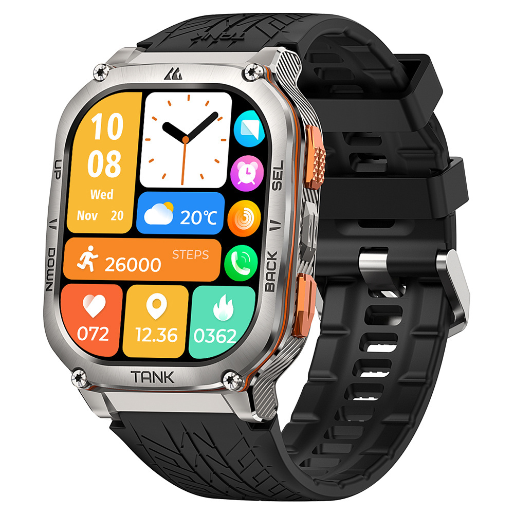 Custom KOSPET TANK M3 ULTRA Orginal TANK Smartwatch 1.96