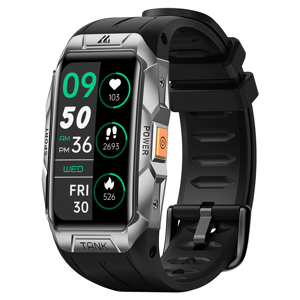 Men Women KOSPET TANK X1 Always On Display Smart Watch  10ATM Waterproof Sport Fitness Smart Watch