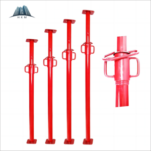 Scaffolding material construction building shoring    Coated Adjustable Steel acrow props jack post Painted