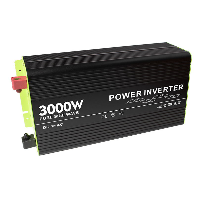 OEM Available Outdoor Tool 2000W Peak Power 12V 24V to 110V 220V AC Car Power Inverter 3000W Pure Sine Wave Inverter