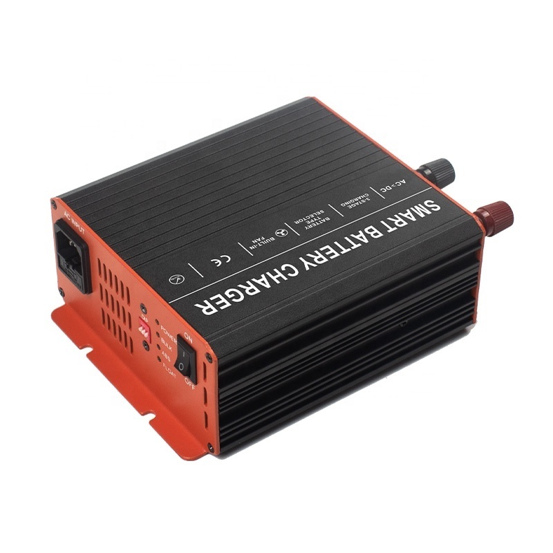 10A 20A 30A 40A battery charger use for LiFEPO4(Lithium)/Flooded/Calcium/AGM/SLA/GEL batteries