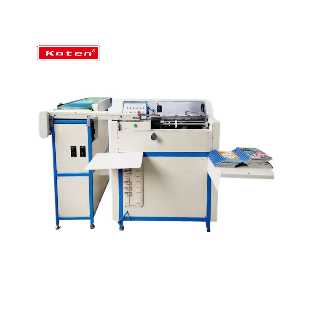 Single Loop Coil Binding Machine With Plastic Coil Automatic Binding Machine