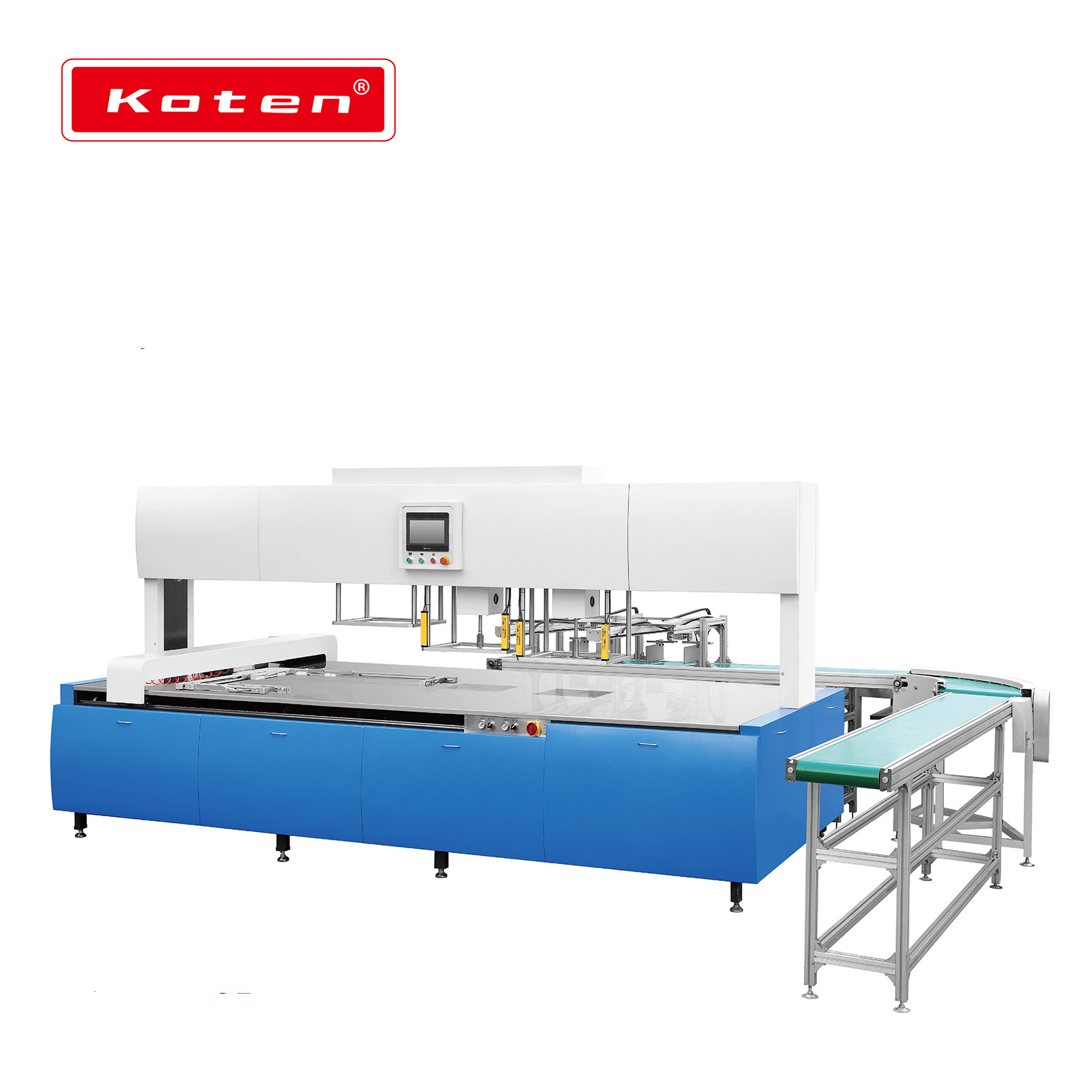 Fully Automatic Lead Edge Feeding Corrugated Paper Flat Bed Die-cutting Creasing Stripping Machine