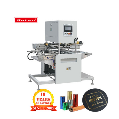 Automatic hot stamping foil machine digital hot foil stamping machine hot-stamping machine for paper