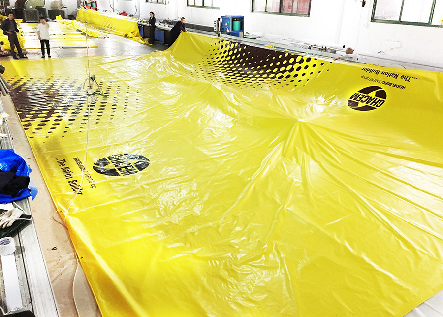 500g PVC canvas Tarps waterproof grounding sheet with grommets & web sewn tarpaulin 1000d*1000D 30*30 900gsm panama tarpaulin