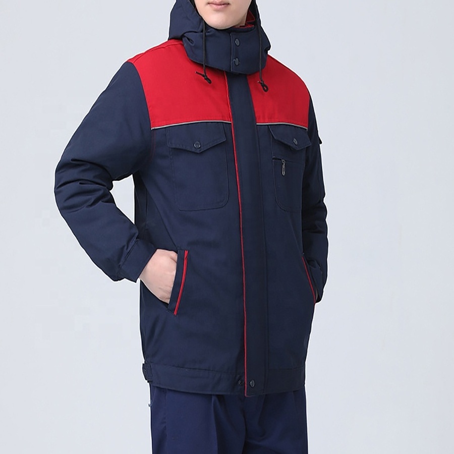 custom design construction work clothes for construction man working jackets and pants