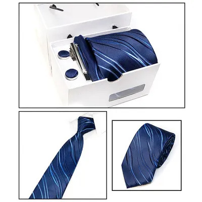 Wholesale Handmade Customized Jacquard Fashion Accessories Men Neckties For Menes For Business High Quality 100% Silk Ties