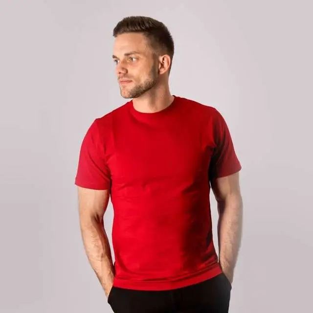 Wholesale Streetwear Men's T Shirts Cheap Price Men T-Shirt OEM Support Manufactured In Pakistan