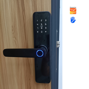 Tuya Wifi Intelligent Keypad Finger Print Electronic Password Tt Biometric Code Fingerprint APP Smart Door Locks