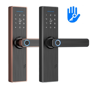 Intelligent hotel keypad Finger Print Password Tt app Biometric smart Code Fingerprint Smartdoor Locks