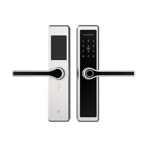 Waterproof Smart Lock wifi App Smart Door Lock Zinc alloy Fingerprint Inside Digital Handle Keyless Tuya Smart Lock