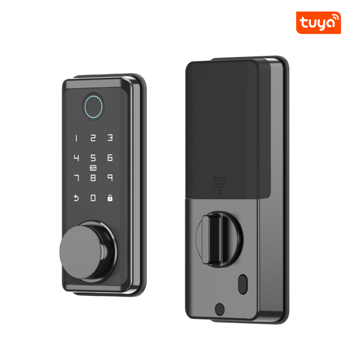 diy residential cerradura inteligente outdoor biometric fingerprint keyless door lock main door camera