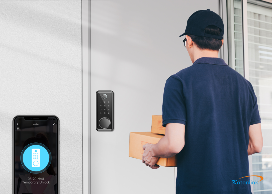 diy residential cerradura inteligente outdoor biometric fingerprint keyless door lock main door camera