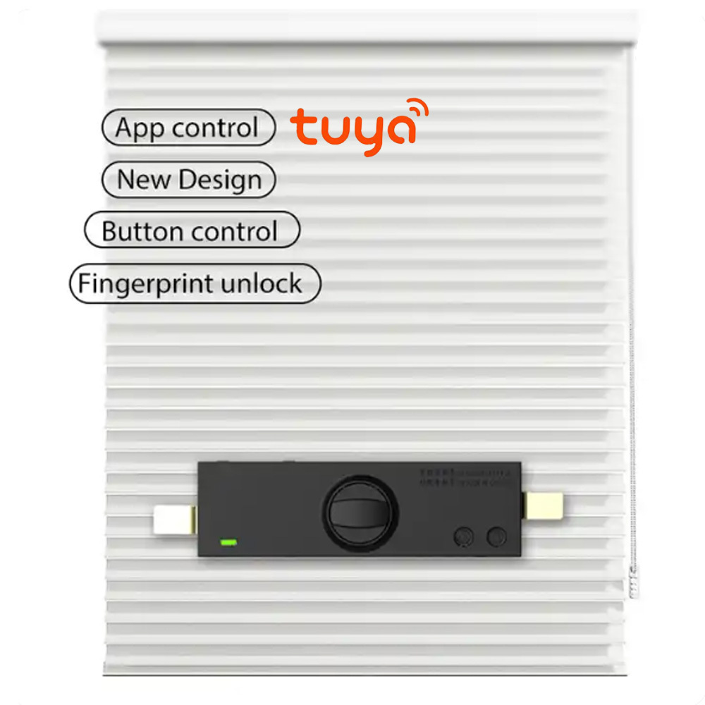 tuya app BLE fingerprint roll up door shutter door lock