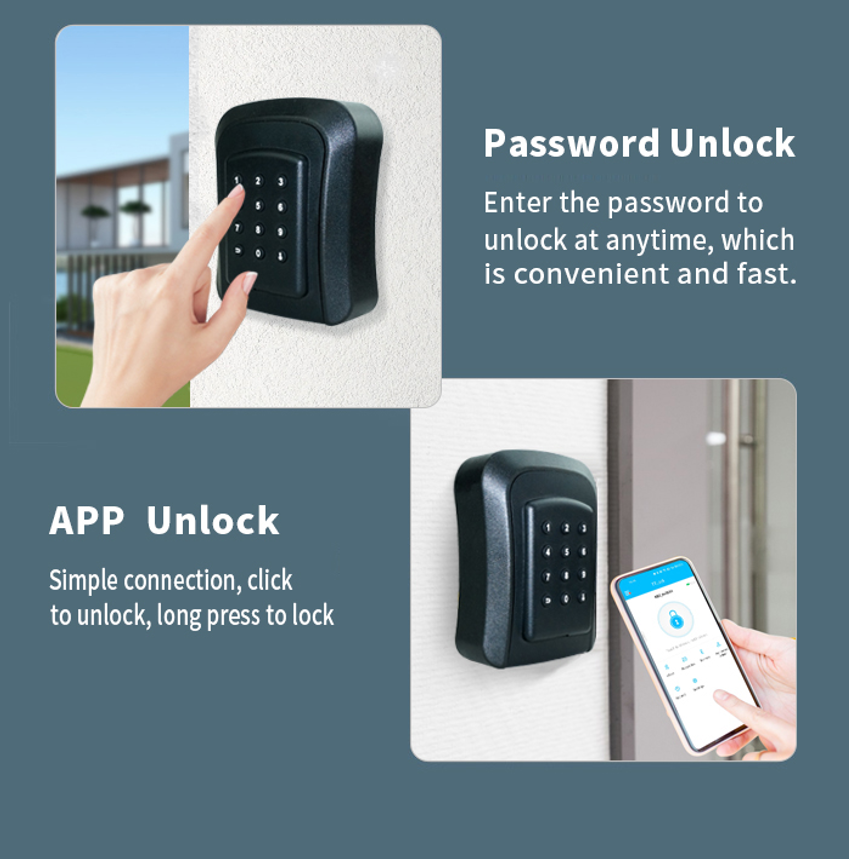 TTLOCK Safe Electric password Lock Home Smart Key Box