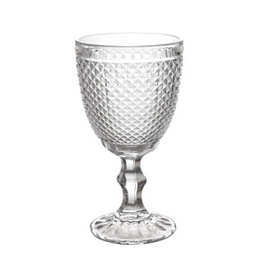 320ml Goblet Wine Glasses Water Glass Pressed Clear Glass Goblets