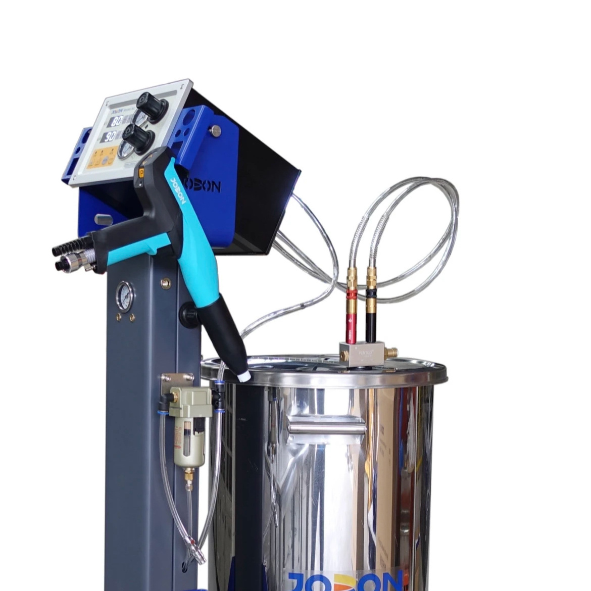 Manual Electrostatic Powder Coating Spray Gun Powder Coating Machine Line Curing Oven Powder Coating Paint Machine