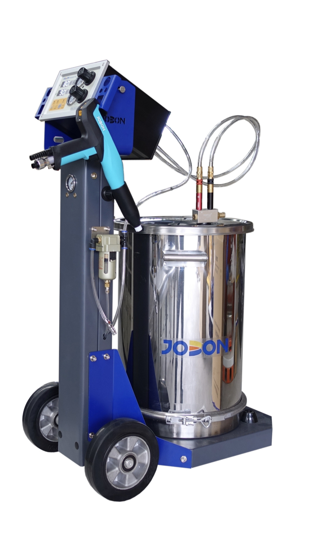 Manual Electrostatic Powder Coating Spray Gun Powder Coating Machine Line Curing Oven Powder Coating Paint Machine