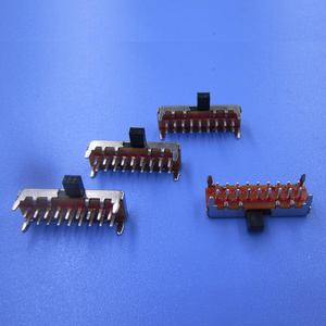 DIP 6P2T micro toggle slide switches MSK- 62d01-g4/6c-2p 18PIN tap switch.