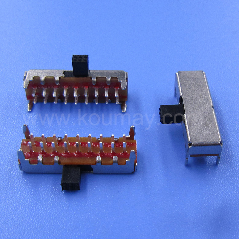 DIP 6P2T micro toggle slide switches MSK- 62d01-g4/6c-2p 18PIN tap switch.