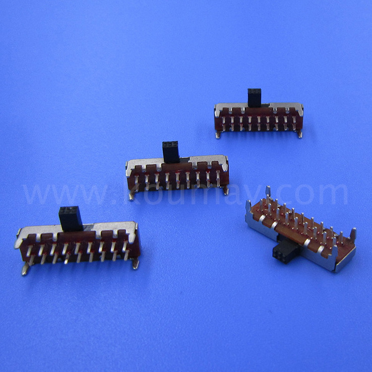 DIP 6P2T micro toggle slide switches MSK- 62d01-g4/6c-2p 18PIN tap switch.