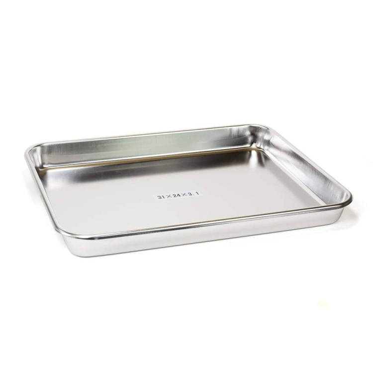 Durable Hollowware Surgical Sterilization Tray 8'' Kidney Tray Stainless Steel Box With Locks & Lid Useful Container Tool