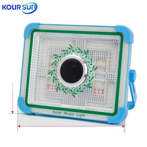 Portable Bluetooth speaker Solar camping light sound light with solar panel manufacturers straight hair