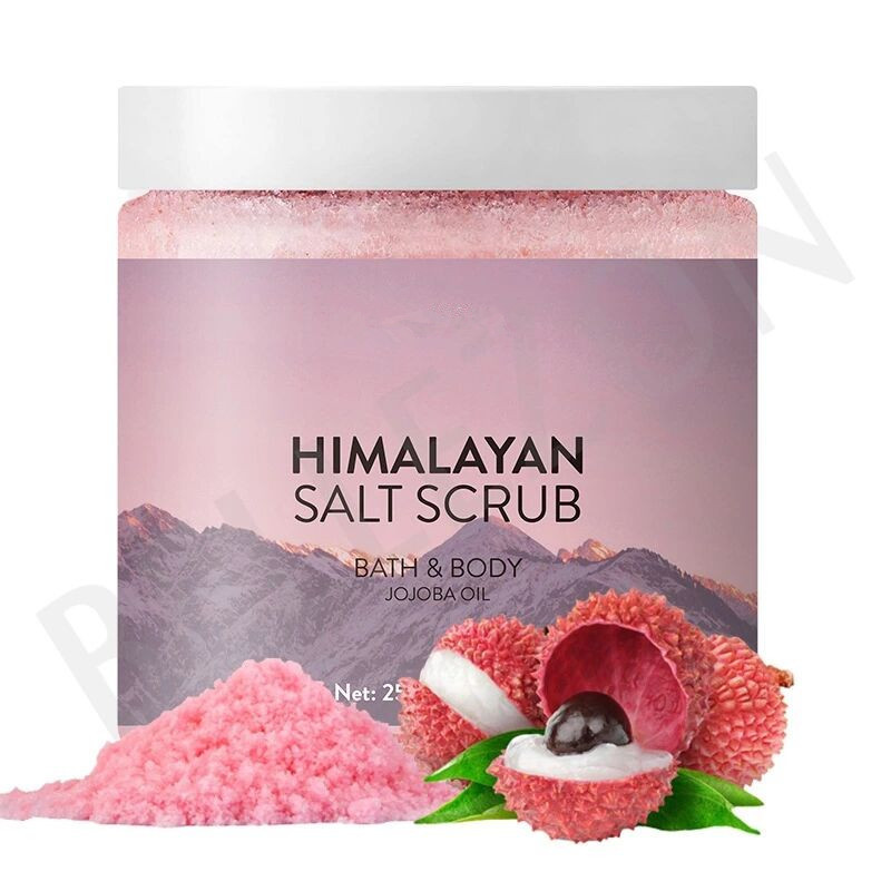 CustomizableNatural Himalayan Salt Scrub Facial Dead Skin Removal Peeling Cream