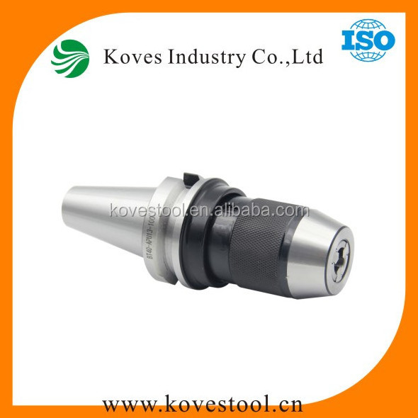 KOVES APU Integrated keyless drill chuck holder BT40 Drill chuck