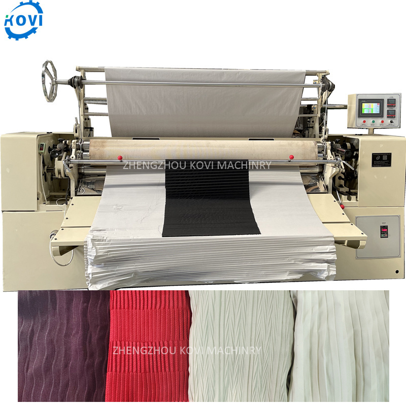 industrial fabric machine pleating machine for sale