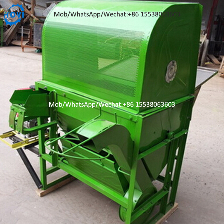 mini small grain rice threshing machine wheat sorghum thresher for sale