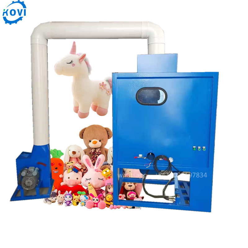 plush toy polyester fiber opening pillow and plush toy filling machines stuff toy manufacturing machine