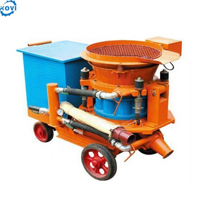 Consumption Electric dry/wet Aliva Mortar Concrete spray gunite Shotcrete Spraying Machine for tunnel price