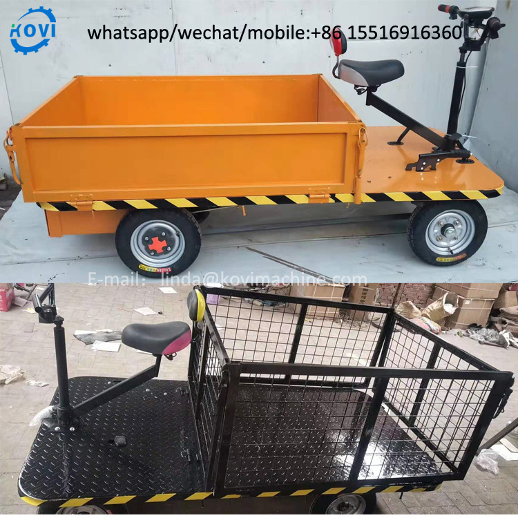 trolley platform folding wagon cart cargo electric tricycle hand trolley