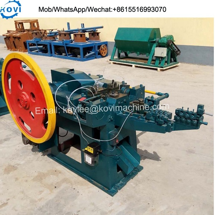 Manufacture High speed concrete  iron nail maker steel wire nail producing making machine factory price