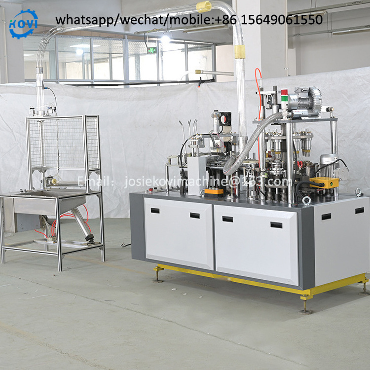 100 pcs coffee paper cup making machine double wall cup making machine paper cup forming machine