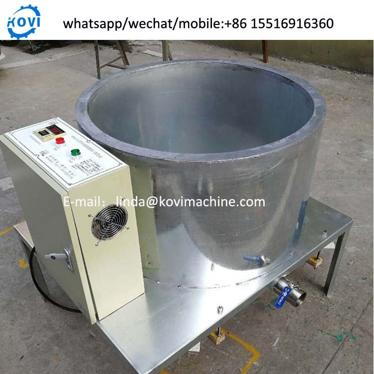 Electric wax melter wax melting pot for candle making machine